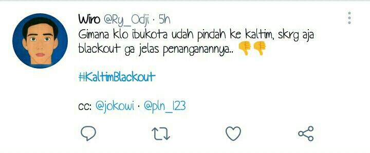 Listrik di Hampir Seluruh Wilayah Kaltim Padam, Tagar #KaltimBlackout Trending