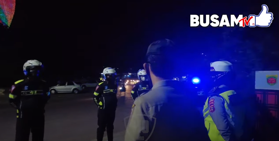 VIRAL Pemuda Pelanggar Lalin Ingin Menimpas Polisi di Samarinda