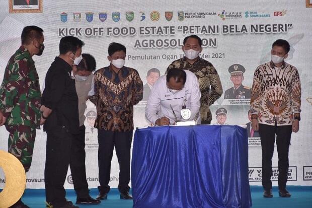 Agrosolusi Bela Negeri, Perkuat Ketahanan Pangan Sumsel