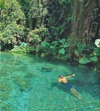 Pemandian Air Tawar Sumber Pocong, The Hidden Paradise di Bangkalan