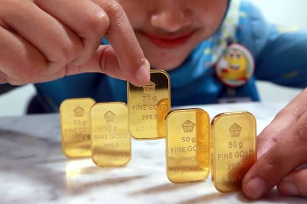 Dijepit Hari Libur, Harga Emas Malas Bergerak dari Level Rp965.000 per Gram