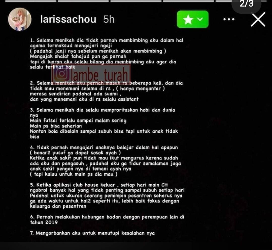 Alvin Faiz Curhat Alami Depresi Usai Digugat Cerai Larissa Chou