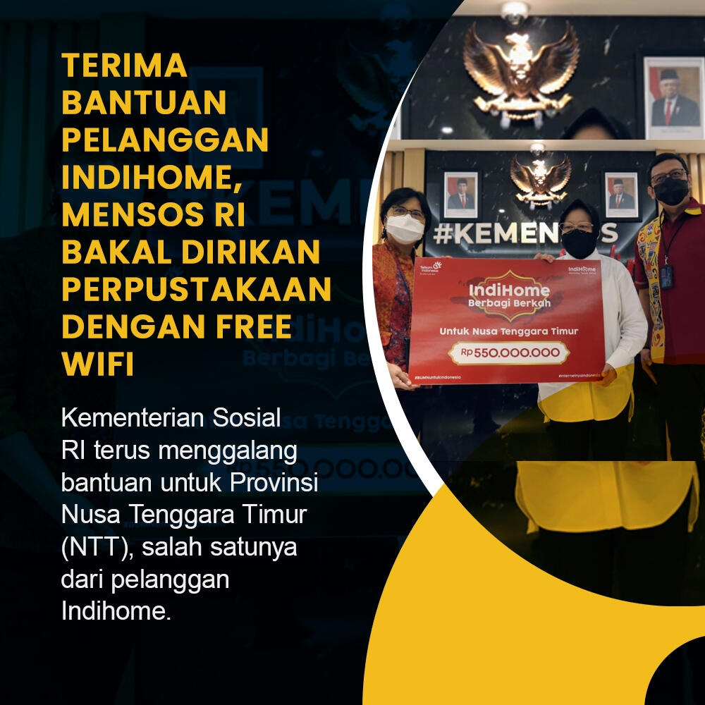 Mensos Bakal Dirikan Perpustakaan dengan Free Wifi