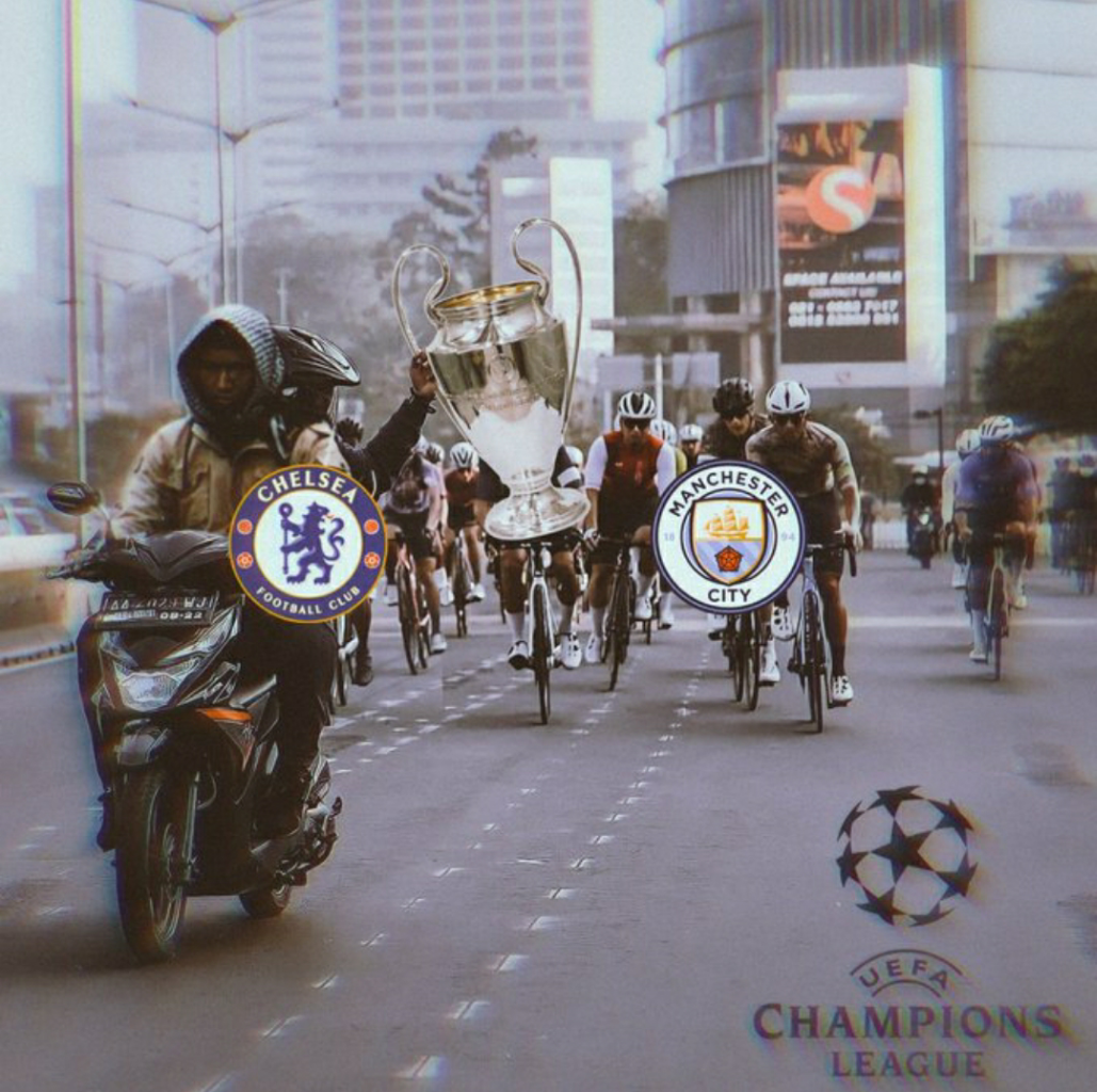 Memes Viral Pesepeda, Bawa Pulang Piala Champions