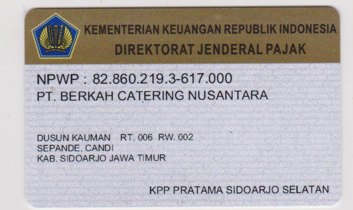PT. Berkah Catering Nusantara - Penawaran Investasi Bisnis Real (Catering &amp; Wedding)