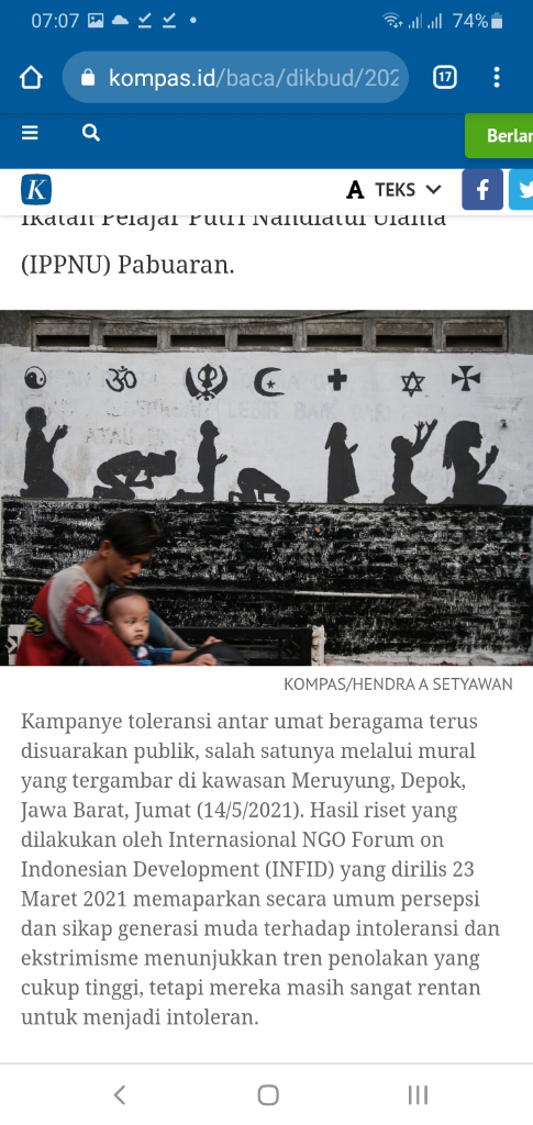 Pancasila Menjadi Jembatan Bagi Segala Perbedaan