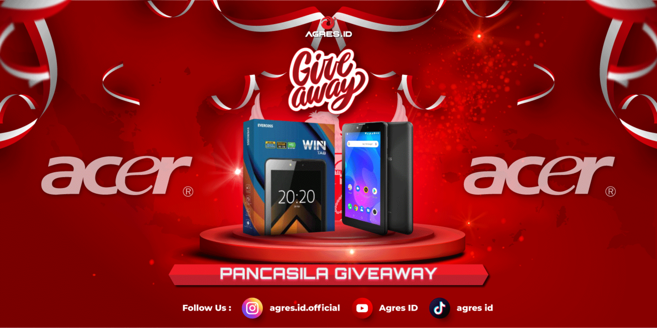 Pancasila Giveaway Android Tablet AGRES.ID Mei 2021