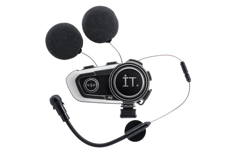IT Intercom Bluetooth Headset R8 dan E1 Resmi Meluncur, Anak Motor Masup Gan!