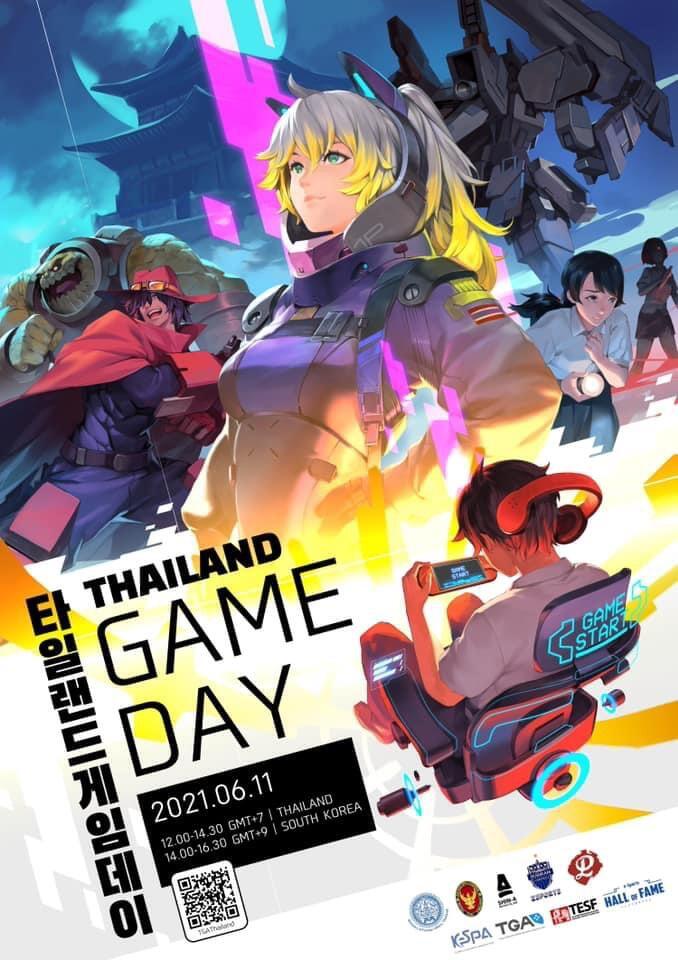 Thailand Game Day Sebuah Jembatan Industri Video Game Thailand Bersama Korea Selatan