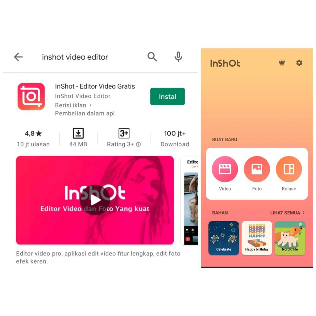 6 aplikasi edit video terbaik 