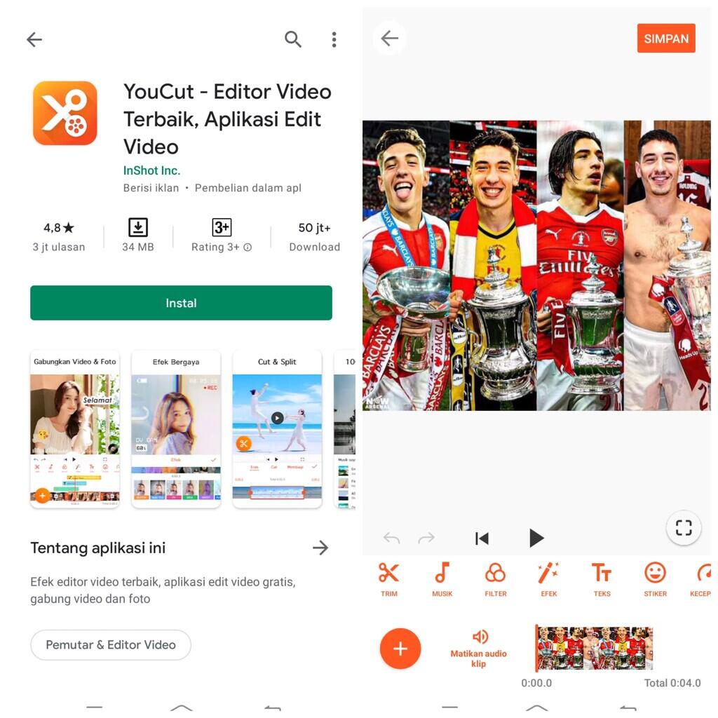 6 aplikasi edit video terbaik 