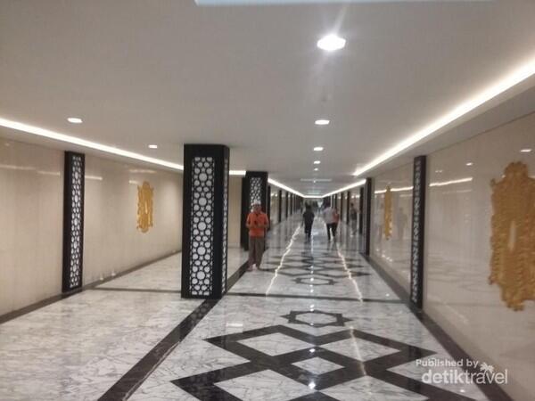 Parkiran Underground Masjid Baiturrahman Aceh, Begini Istimewanya Gan