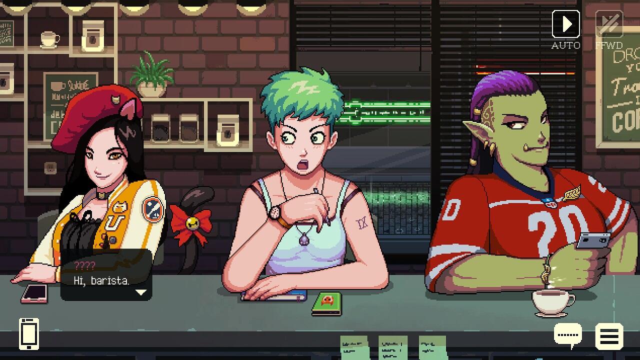 Indie Review : Coffee Talk (PS4)