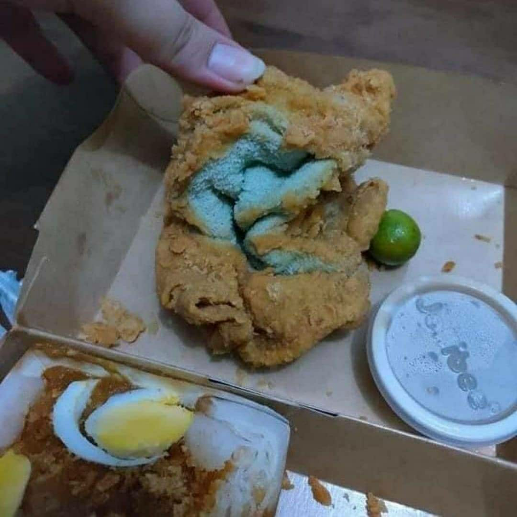 Antara Sedih dan Ngakak, Wanita ini Pesan Ayam Goreng Tapi Malah Dapat Handuk Goreng