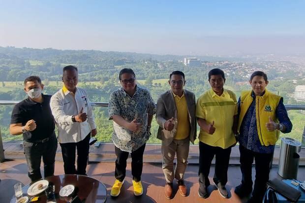 Ridwan Kamil Akui Bahas Pilpres 2024 dengan Airlangga, Berharap Jadi Tanda Kolaborasi