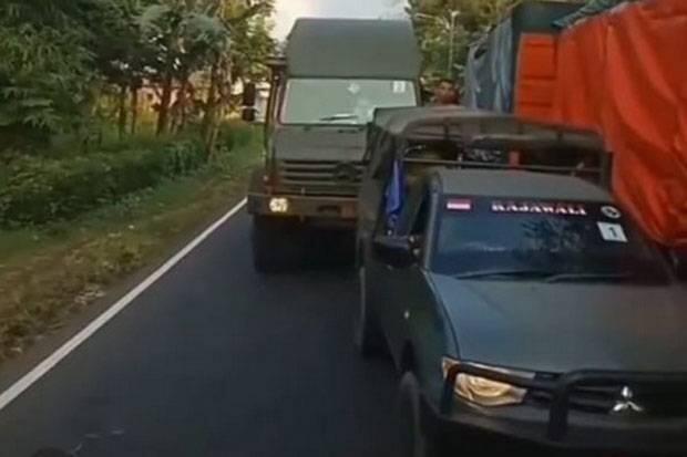 Video Viral, Pengadang Rombongan Kendaraan Alutsista TNI Ditagih Klarifikasinya