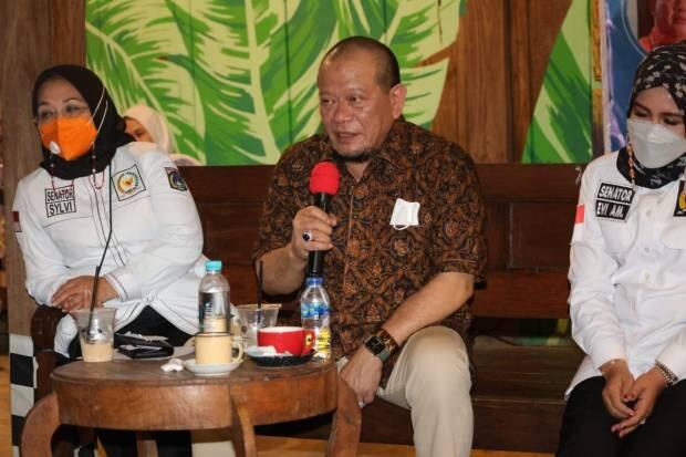 La Nyalla dan BEM DIY Diskusi Sistem Demokrasi, Amendemen Konstitusi Dibahas