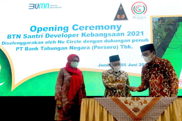 BTN Gandeng Ponpes Tebuireng Beri Edukasi Santri Jadi Pengembang Perumahan