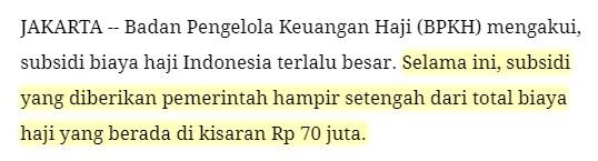 Biaya Haji Diperkirakan Naik Jadi Rp 44 Juta, PKS Minta Negara Beri Subsidi