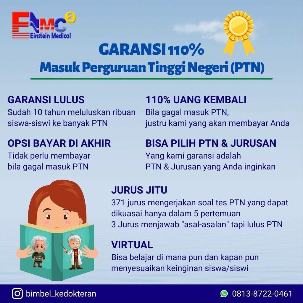 TIPS & TRIK 99,99% Lulus Perguruan Tinggi Negeri (PTN) Favorit