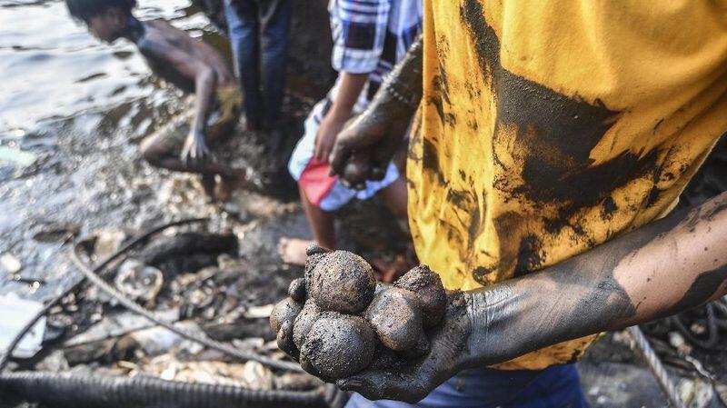 FOTO: Buah Hati Kemiskinan di Pesisir Jakarta