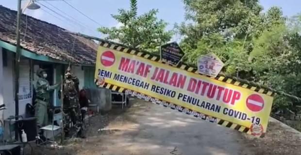 COVID-19 Terus Menjalar di Jateng, Giliran Satu Desa di Blora Terpaksa Lockdown