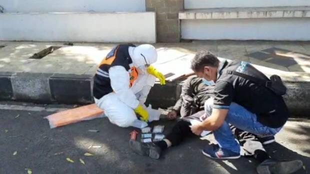 Tasikmalaya Gempar, Pemotor Mendadak Tewas Tekapar di Aspal