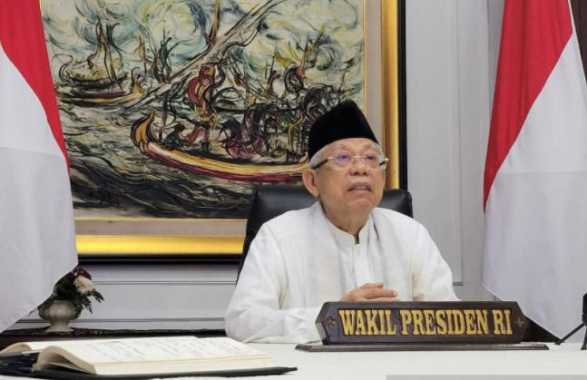 Ma'ruf Amin Akui Masih Ada Ceramah Keagamaan yang Selipkan Khilafah