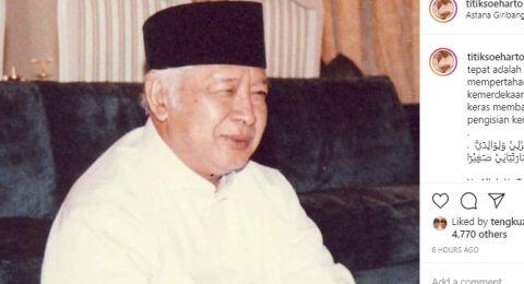 Hadiri Peringatan 100 Tahun Soeharto, Anies: Sosok yang Harus Diteladani