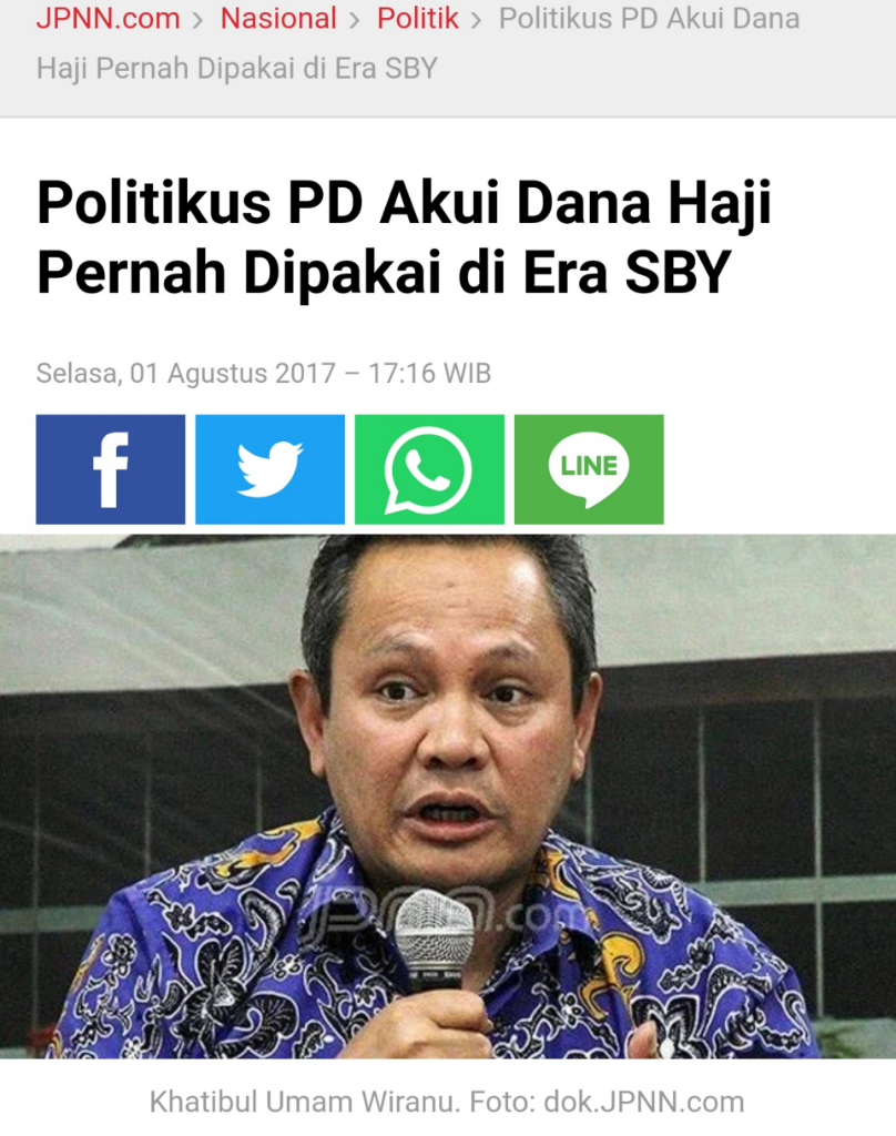 BPKH Raih WTP Dana Haji, TG:Kalo Tonggos Gak Percaya, Keluar Aja dr Indo Gabung Hamas
