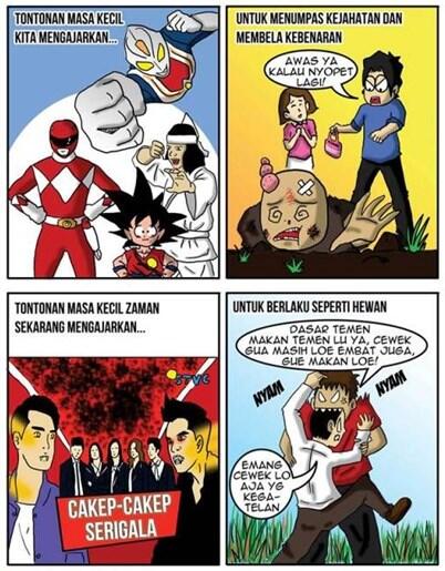 14 Ilustrasi Lucu Sekaligus Miris Ungkap Realita Kehidupan di Indonesia