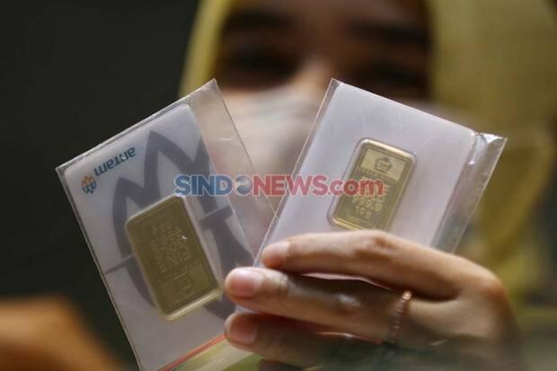 Harga Emas Antam Menyusut Hari Ini, Cek Rincian Si Kuning