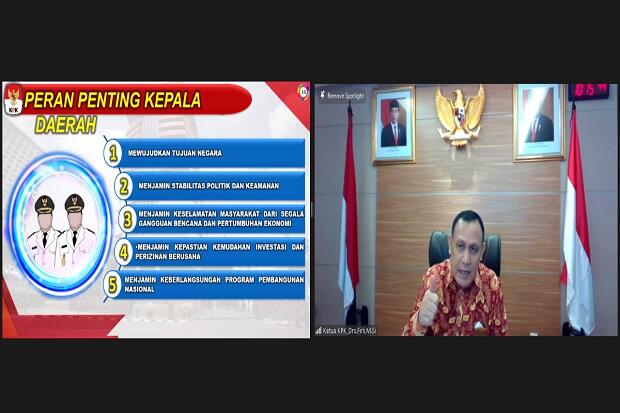 Ketua KPK Ingatkan Kepala Daerah Tidak Korupsi karena Desakan Donatur Pilkada