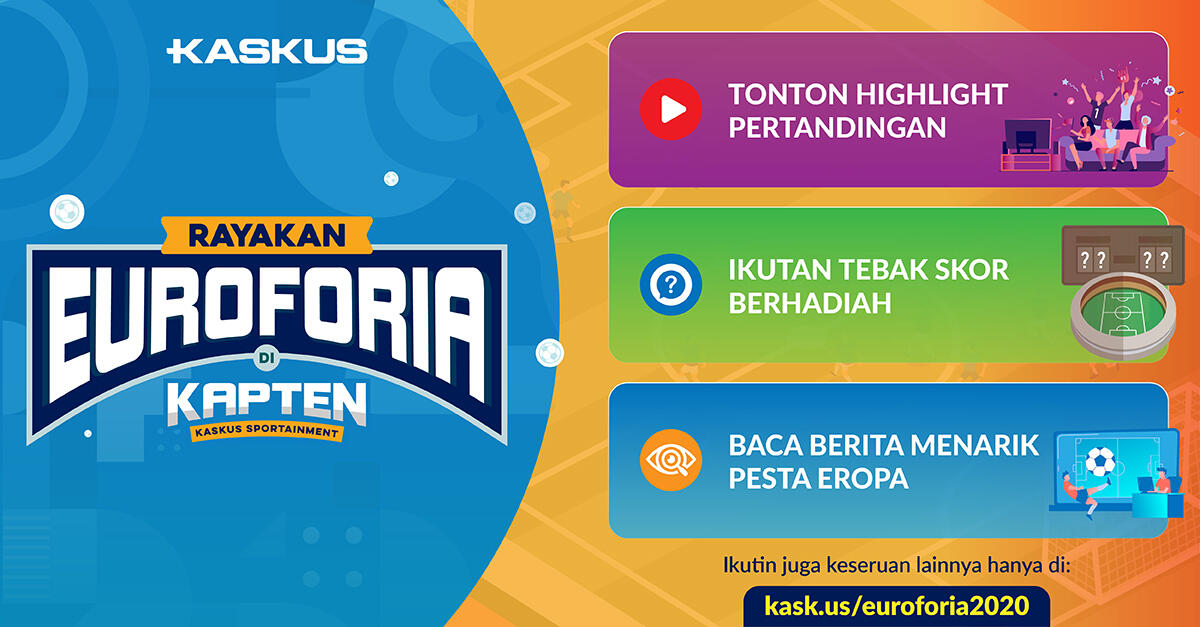 EUROFORIA di KAPTEN, Ada Tebak Skor Berhadiah GanSis!