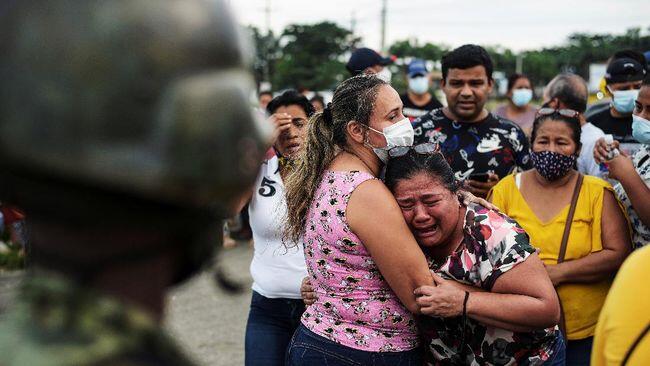 79 Napi Tewas dalam Kerusuhan Penjara Ekuador, Korban Dipenggal dan Dimutilasi