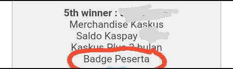 Bisakah Badge Untuk Juara 4 &amp; 5 Berbeda Warna Serta Namanya?