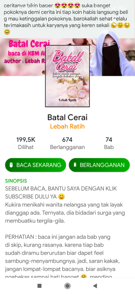 Batal cerai