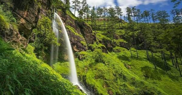 Belum Terlalu Dikenal, Air Terjun Tansaran Bidin, Jatuh dari Sela-sela Bebatuan