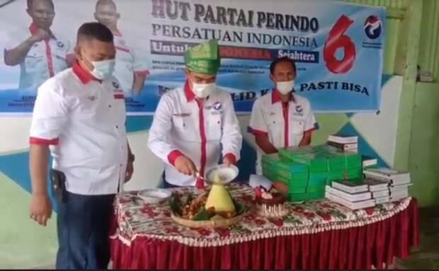 Partai Perindo Rayakan HUT Ke-6, Inilah Harapan Warga Tanjung Balai