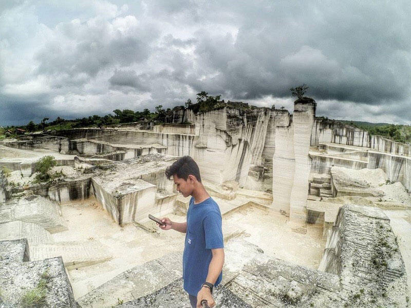 Keindahan Wisata Bukit Kapur Kombang di Sumenep