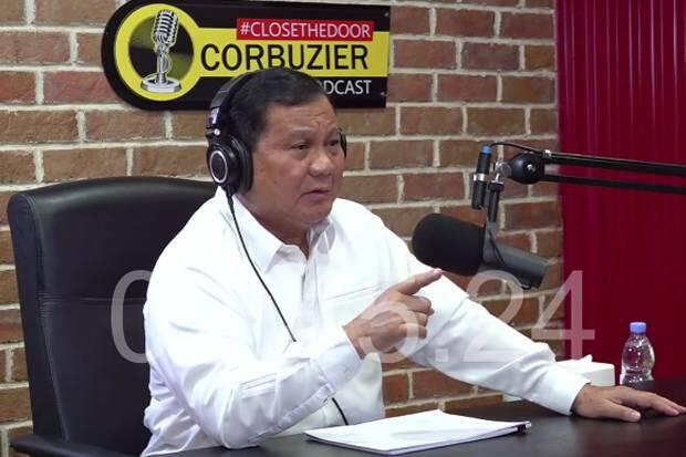 Kepada Deddy Corbuzier, Prabowo Blak-blakan Ungkap Alasan Mau Jadi Menteri Jokowi