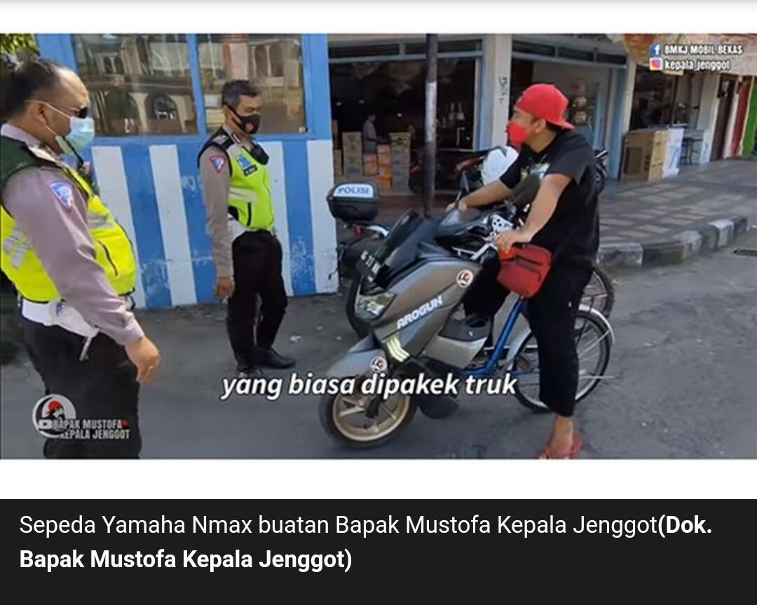 Motor Jenis Nmax Satu Ini Bikin Polisi Bingung Untuk Tilang!!