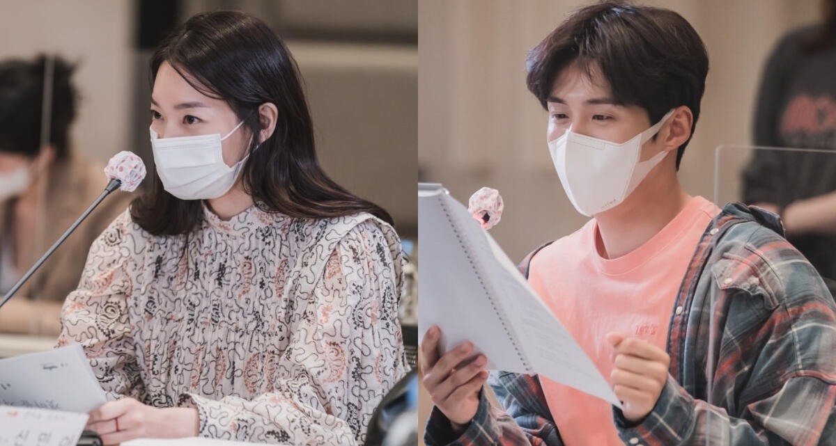 Intip Momen Pembacaan Skrip Drama Terbaru Shin Min Ah dan Kim Seon Ho