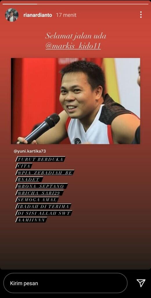Doa Para Atlet Bulu Tangkis untuk Markis Kido: dari Ardy B. Wiranata Hingga M. Ahsan