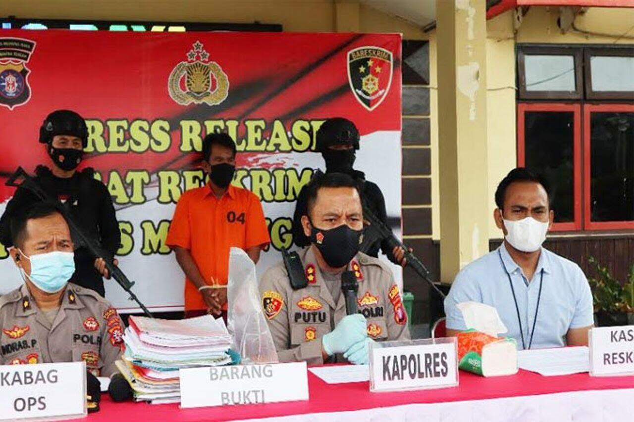 Mantan Kepala Desa di Kalimantan korupsi 3M