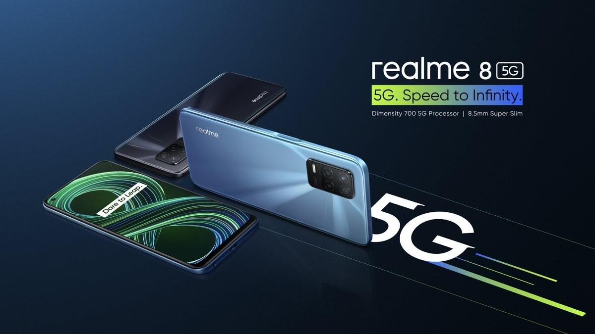 Chipset Dimensity 800U jadi Otak dari Realme 8 5G, Harganya 2jutaan Saja