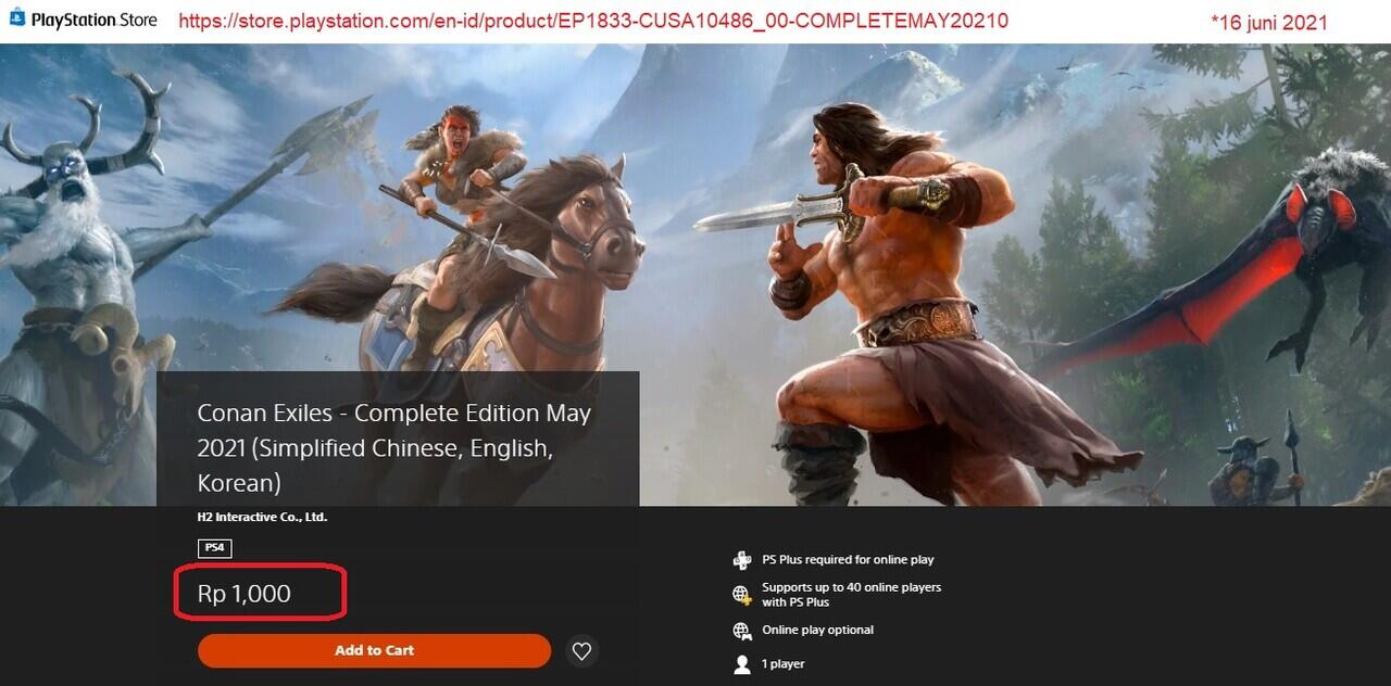 Harga Game Conan Cuma 1000 Perak, Human Error ataukah Trick Marketing?