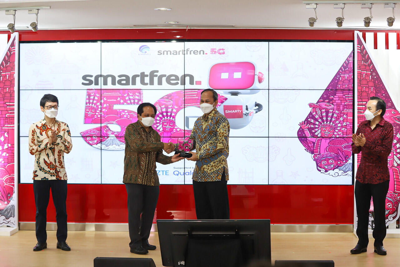 Kominfo Bersama Smartfren Gelar Uji Coba Teknologi 5G Tahap Kedua