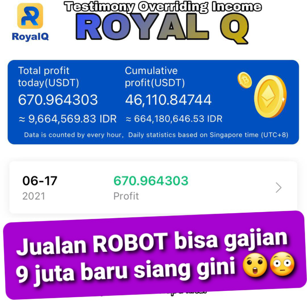 Nikmatnya Robot Crypto Royal Q