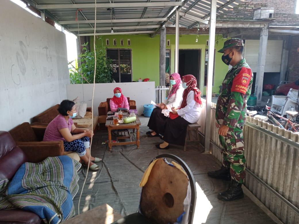  Cegah Penyebaran Virus, Dua Keluarga di Tamansari Mranggen di-Tracing